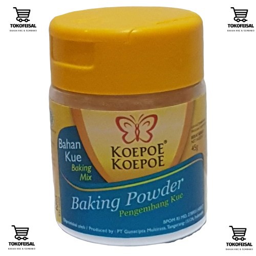 Jual BAKING POWDER Koepoe Koepoe 45 GR Shopee Indonesia