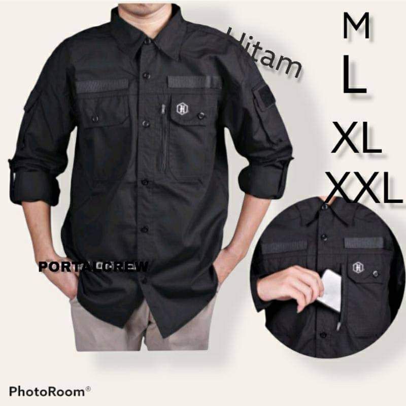 Jual KEMEJA HEXAGON TACTICAL BAHAN RIPSTOP PREMIUM LENGAN PANJANG ...