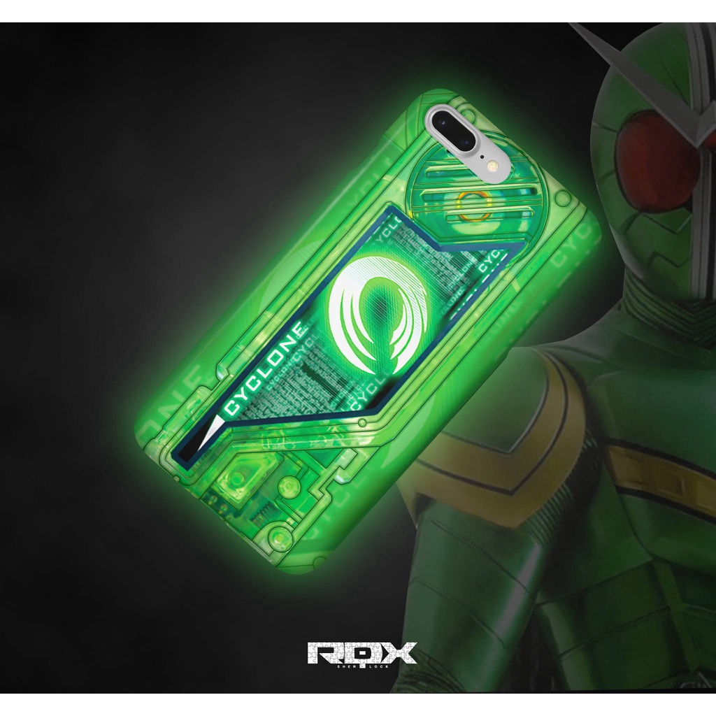 Jual Cyclone Gaia Memory Kamen Rider W Double Tokusatsu Smartphone Case ...