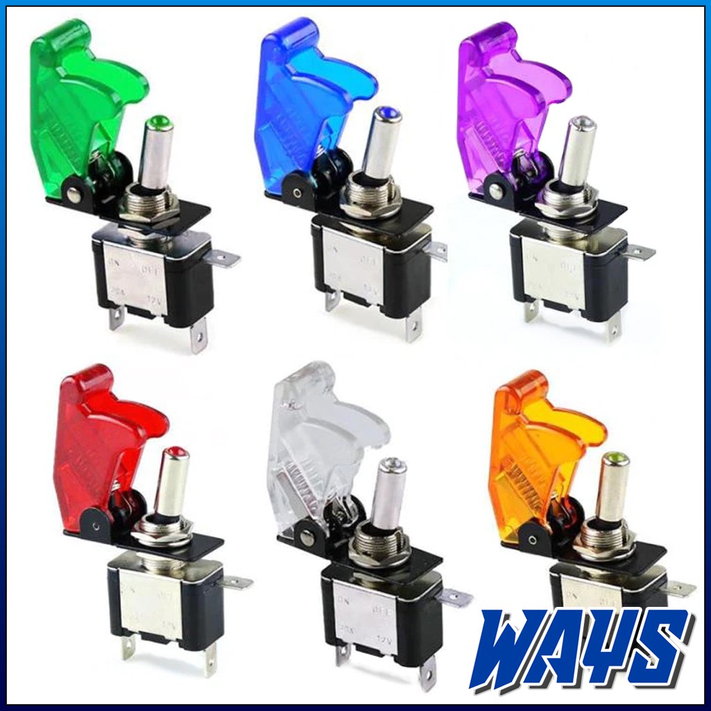 Jual [L253] Saklar Siwtch Pilot On Off Lampu LED 12V Mobil Motor ...