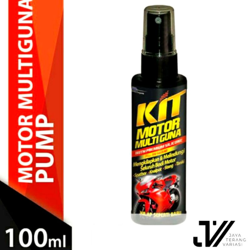Jual KIT Motor Multiguna Spray/Semprot 100ml pengkilap Body motor ...