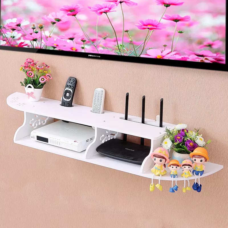 Jual rak dinding ambalan kayu tempat router stb dekorasi minimalis ...