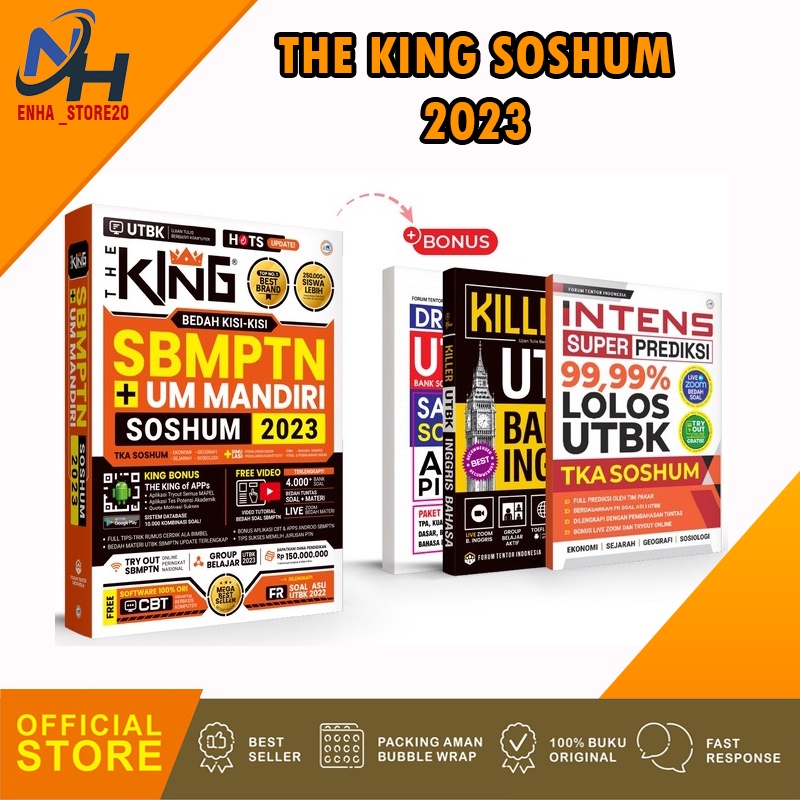 Jual Buku The King Soshum Buku Tes Ujian Masuk Perguruan Tinggi