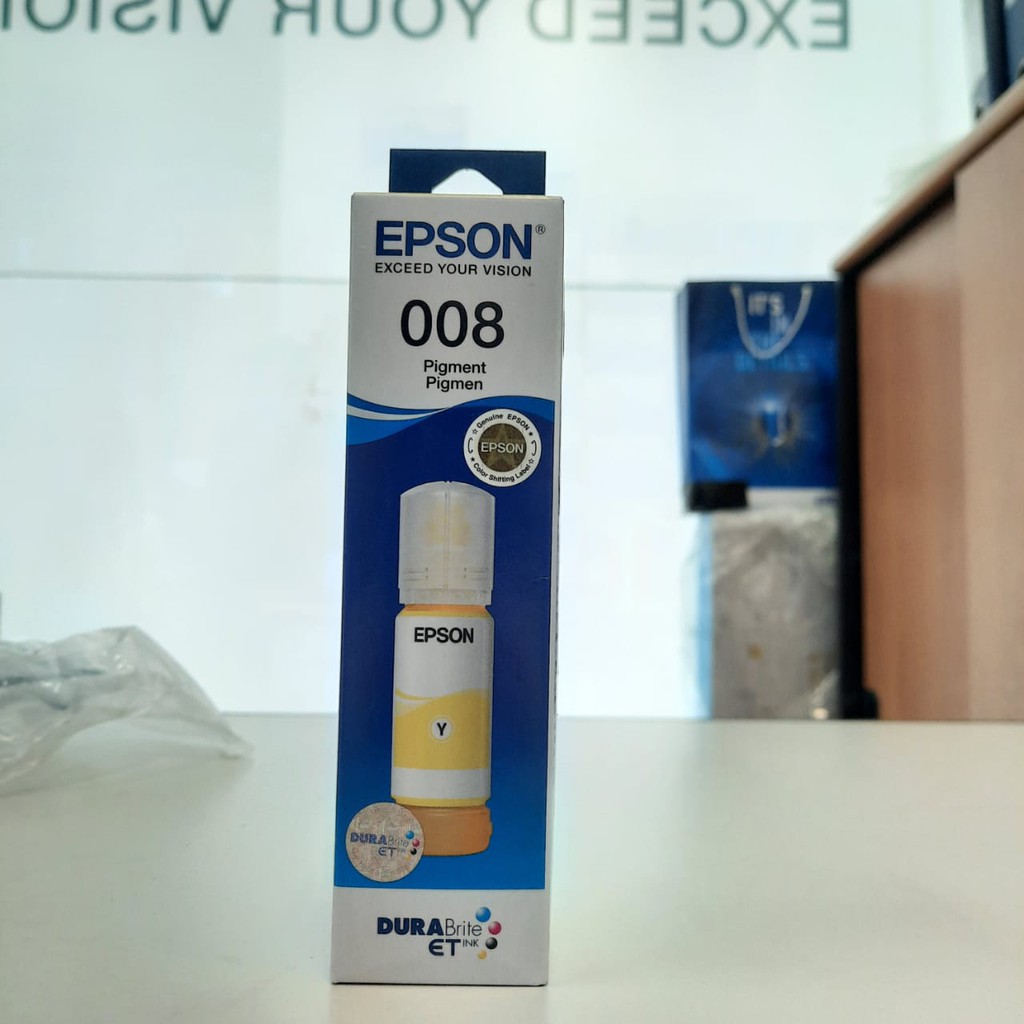 Tinta Refill Epson 008 Yellow (C13T06G499) (4)