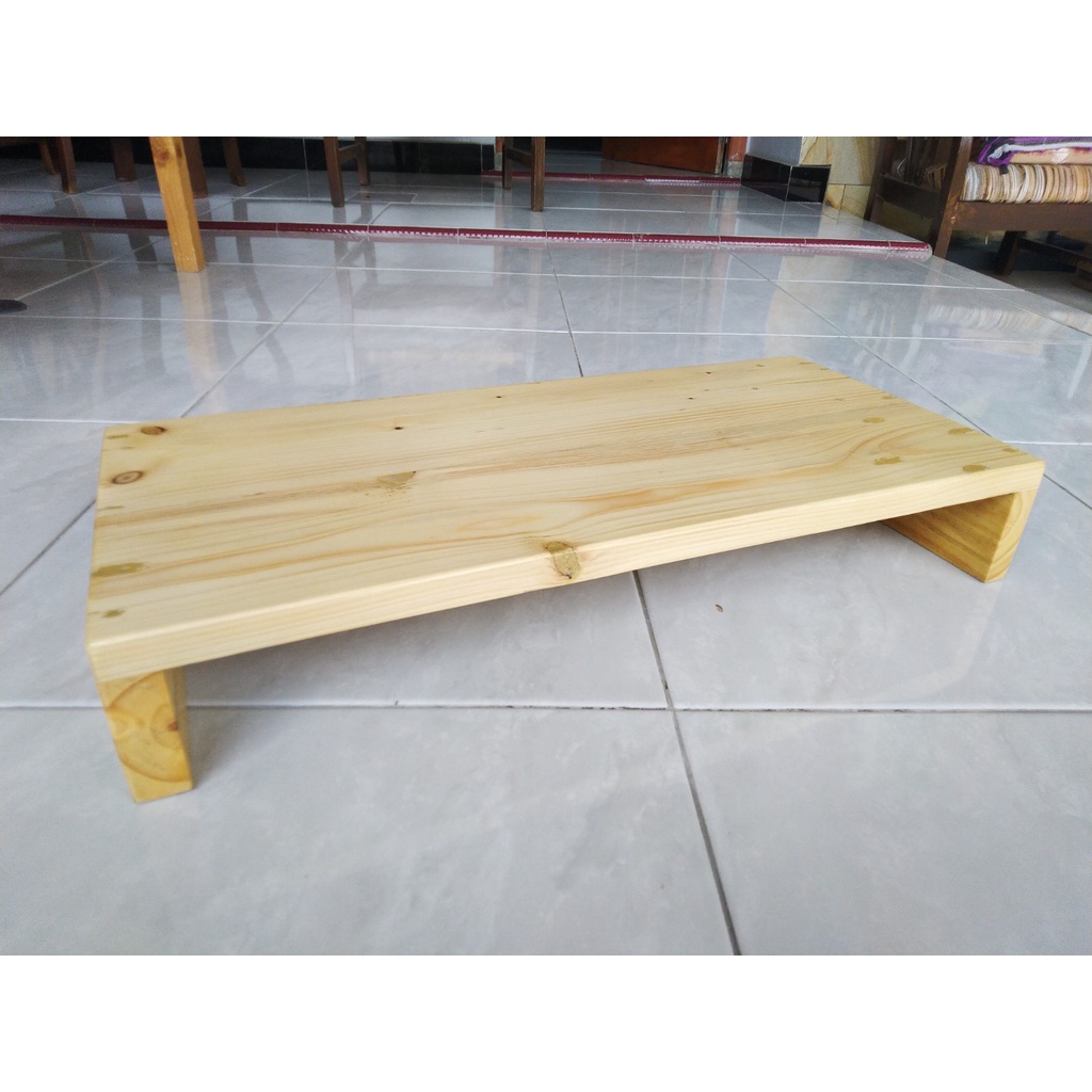 Jual Stand Monitor Kayu Meja Monitor Meja Dudukan Monitor Alas Monitor