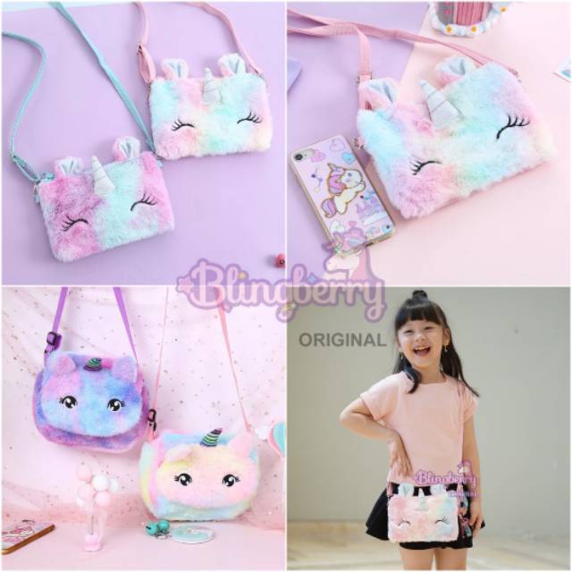 Tas sling hot sale bag unicorn