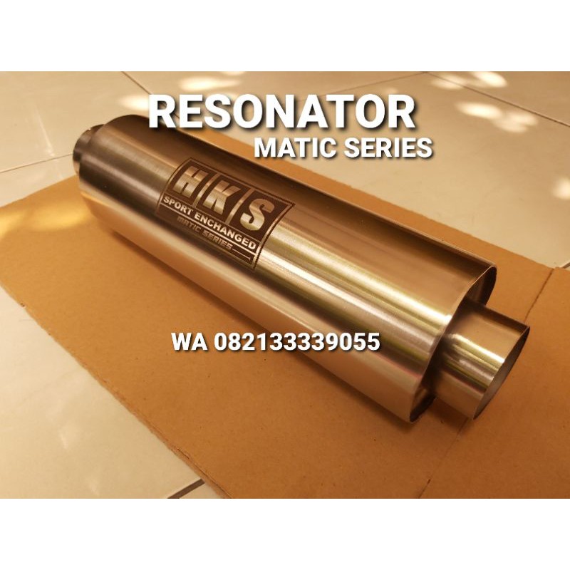 Jual Resonator HKS Mobil Matic Jazz Ayla Agya Brio Yaris Ertiga Avanza Xenia Innova Xpander