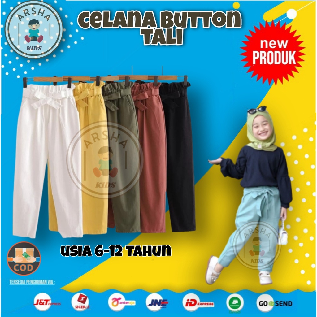 Jual Celana panjang anak perempuan 612 tahun tanggung clana anak