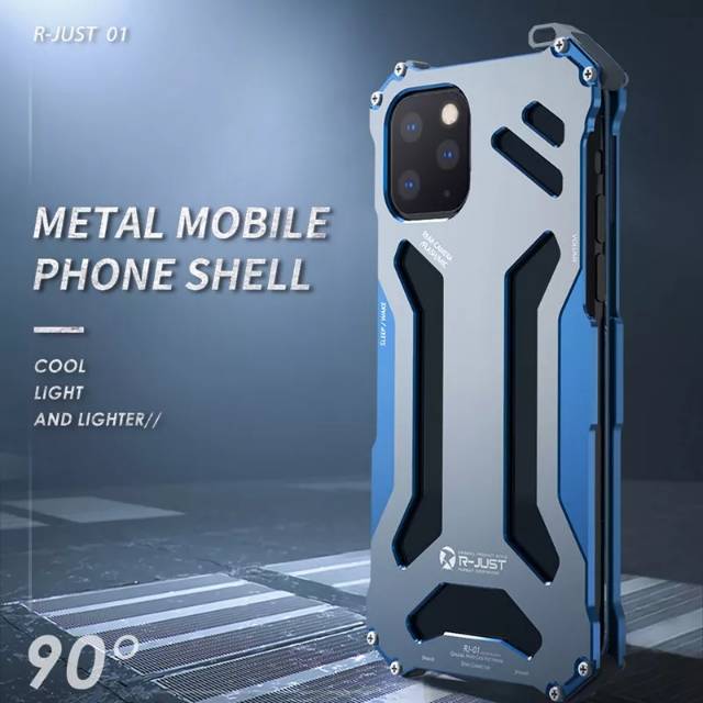 Jual [Original] R-Just Armor Metal Case iPhone 11 Pro Max | Shopee ...