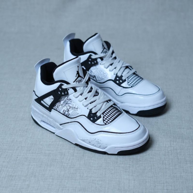 Air jordan 4 retro hot sale harga