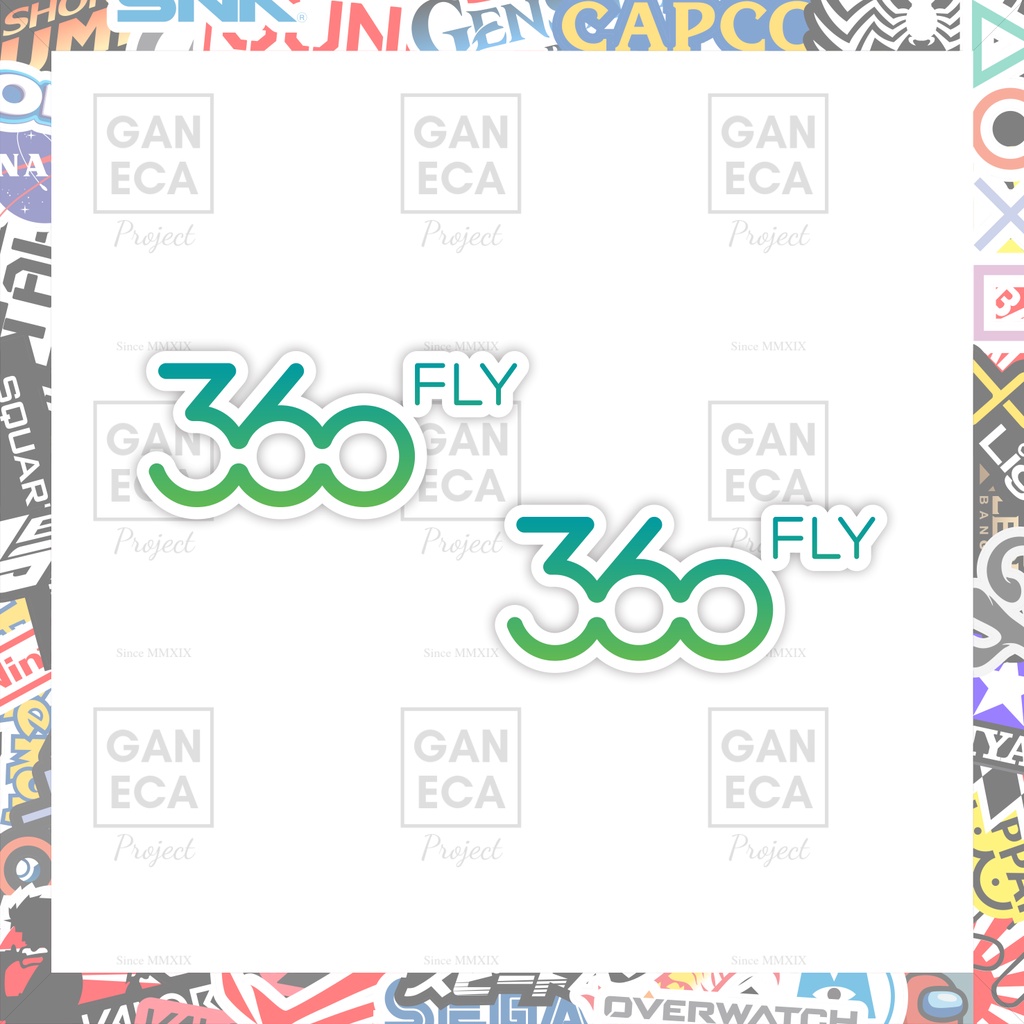 Jual Stiker / Sticker Pack 360 FLY (Stiker Helm / Motor / Laptop / HP ...