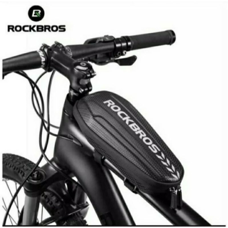 Jual Rockbros Tas sepeda folding bike seatpost frame Seli MTB | Shopee ...