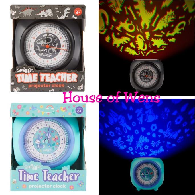 Jual SMIGGLE ANIMALIA JUNIOR TIME TEACHER PROJECTOR ANALOQUE CLOCK