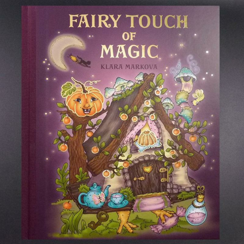 Jual Fairy Touch of Magic Klara Markova Coloring Book Buku Mewarnai