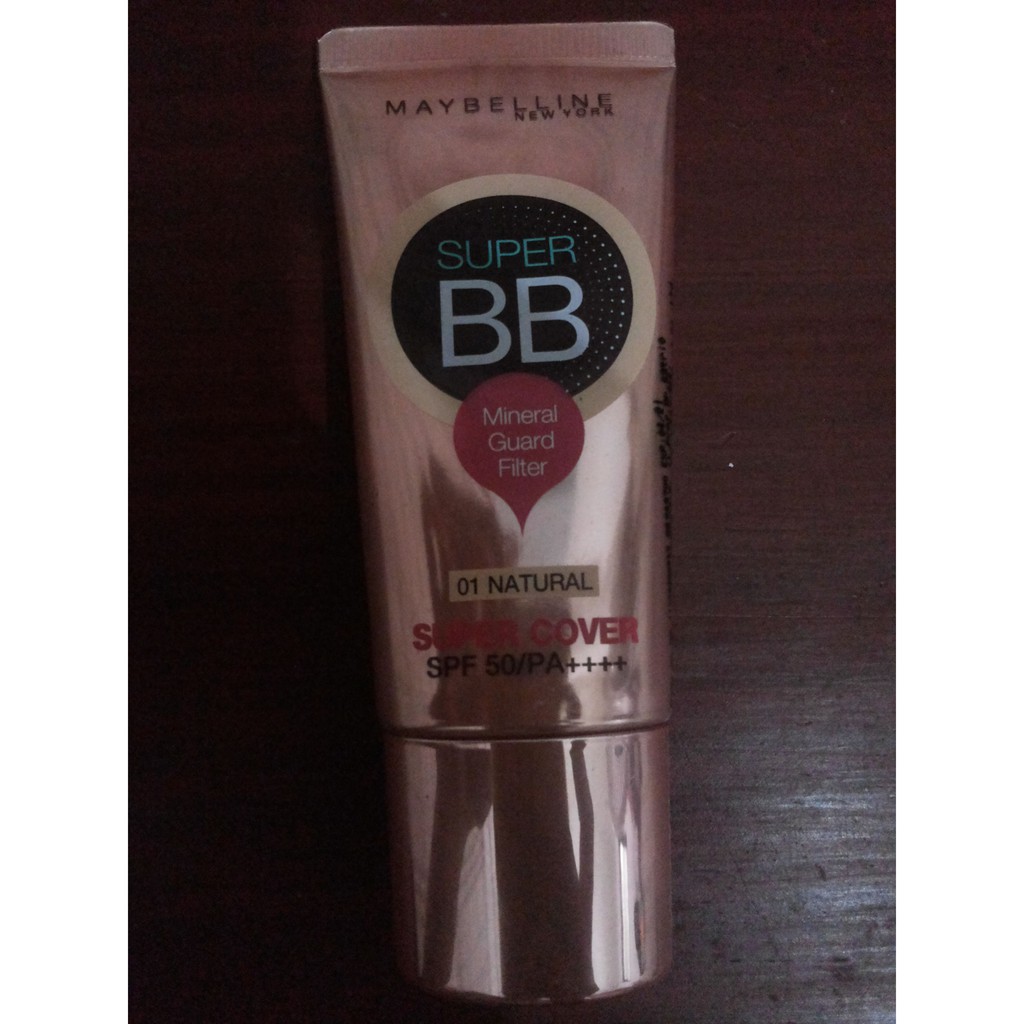 Jual MAYBELLINE BB Super Cover SPF 50/PA++++ (NEW) | Shopee Indonesia