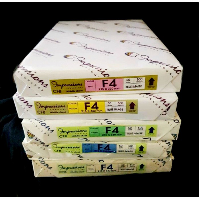 Jual NCR IMPRESSION/KERTAS KARBON/KERTAS NOTA/KERTAS KWITANSI - Middle