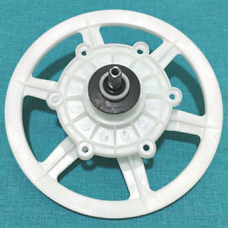 Jual SATU SET GEAR BOX AS + PULLY MESIN CUCI SANYO - AQUA 2 TABUNG SW ...