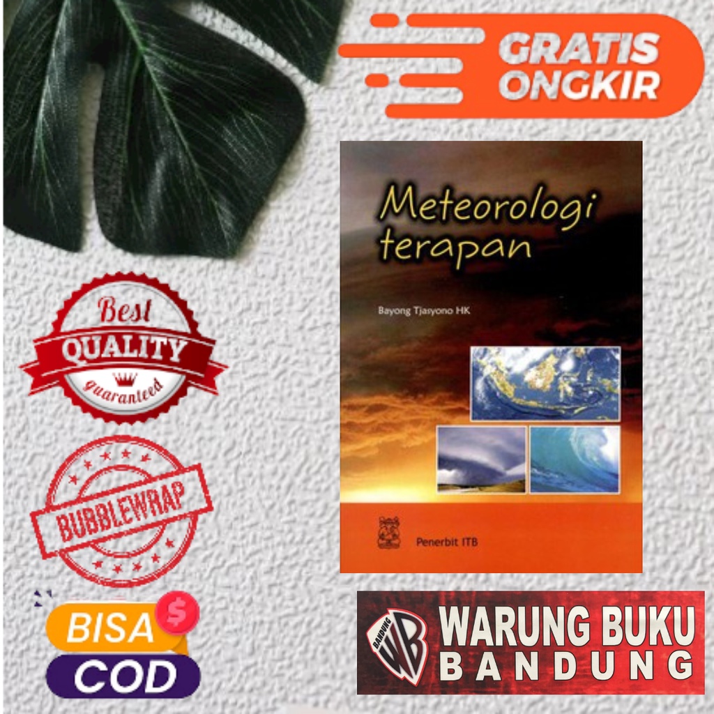 Jual BUKU METEOROLOGI TERAPAN - Bayong Tjasyono HK. | Shopee Indonesia