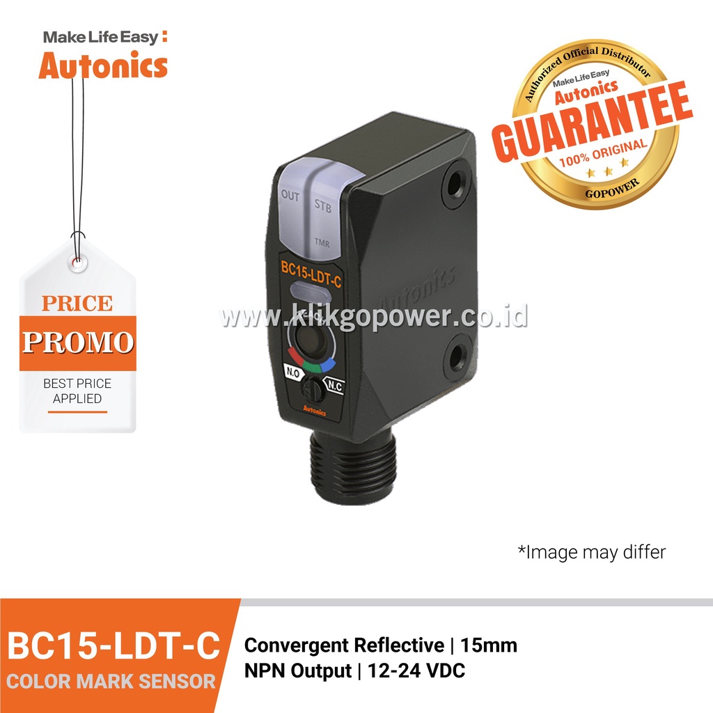 Jual AUTONICS Color Mark Sensor BC15-LDT-C | Shopee Indonesia