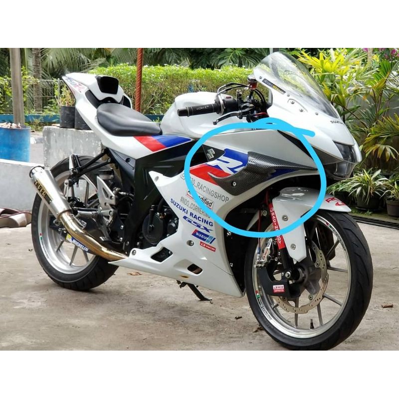 Jual TERBARU Aero winglet gsx r150 carbon winglet gsx r150 aero dinamis ...