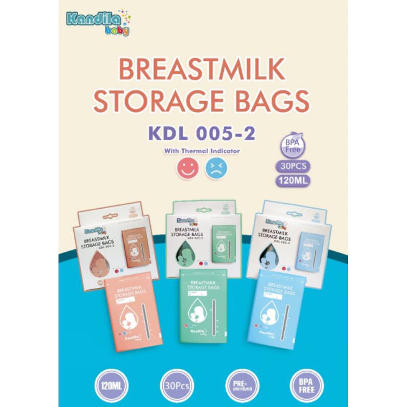 Jual Breastmilk Storage Bags 120Ml 30pcs / Kantong Asi 120ml Isi 30 Pcs ...