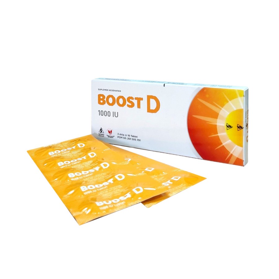 Jual BOOST D 1000 IU @10 TABLET/STRIP | Shopee Indonesia