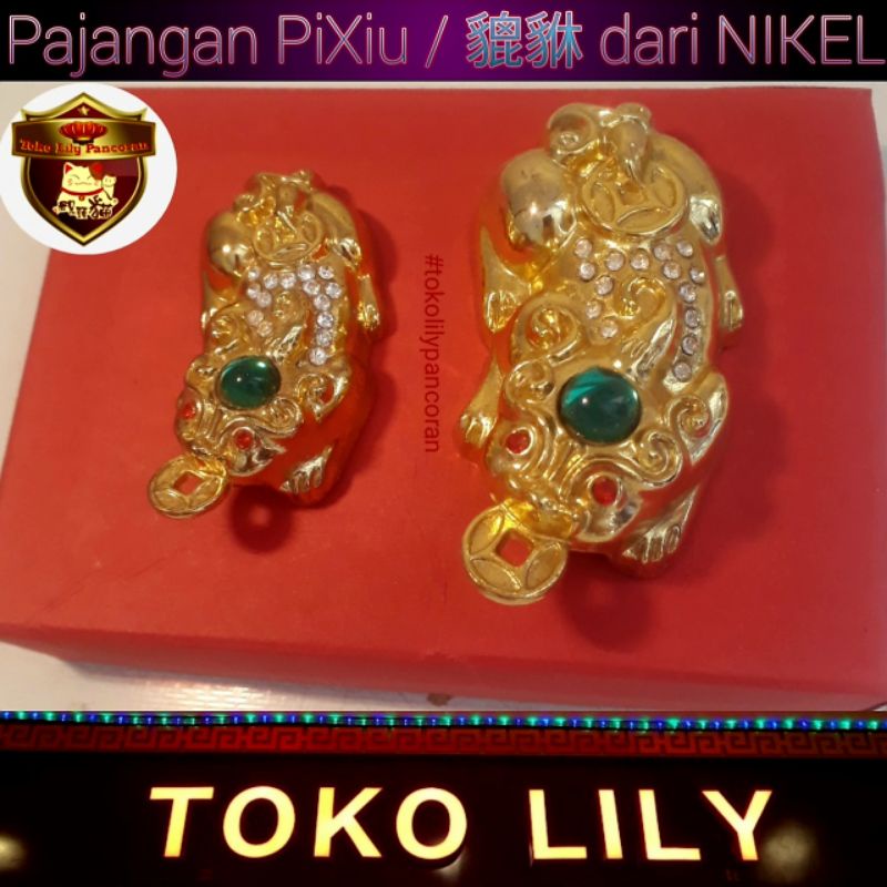 Jual Pajangan PiXiu JinChan Kodok Rezeki Golden Toad Money Frog Pi Chiu ...