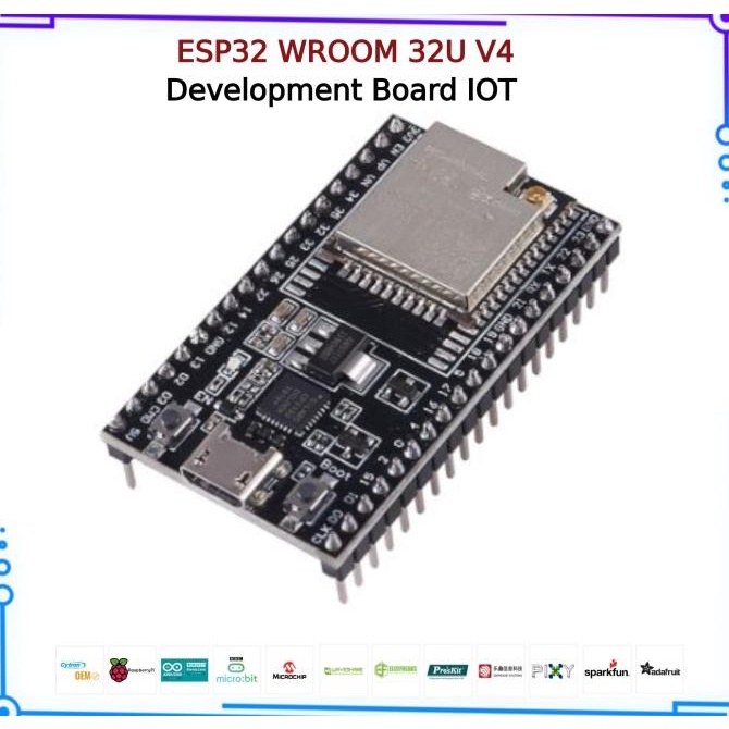 Jual Termantab] ESP32 DevKitC V4 ESP 32 WROOM 32U 32D Development Board ...