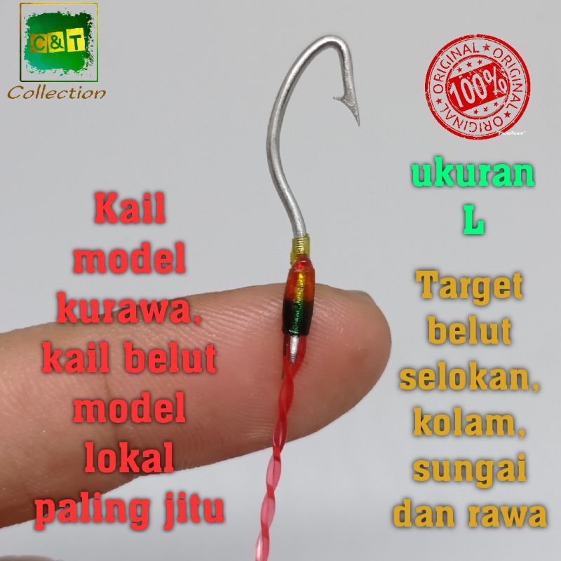 Jual Kail Pancing Urek Belut Pancing Belut Kail Belut India