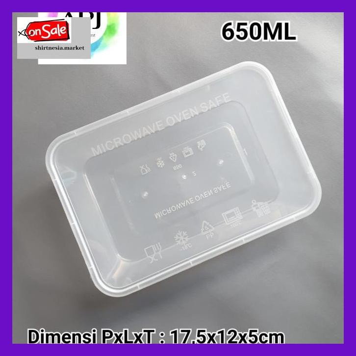 Jual Qedsw Kotak Makan Plastik Ml Thinwall Food Container Thin Wall Yug T Shopee