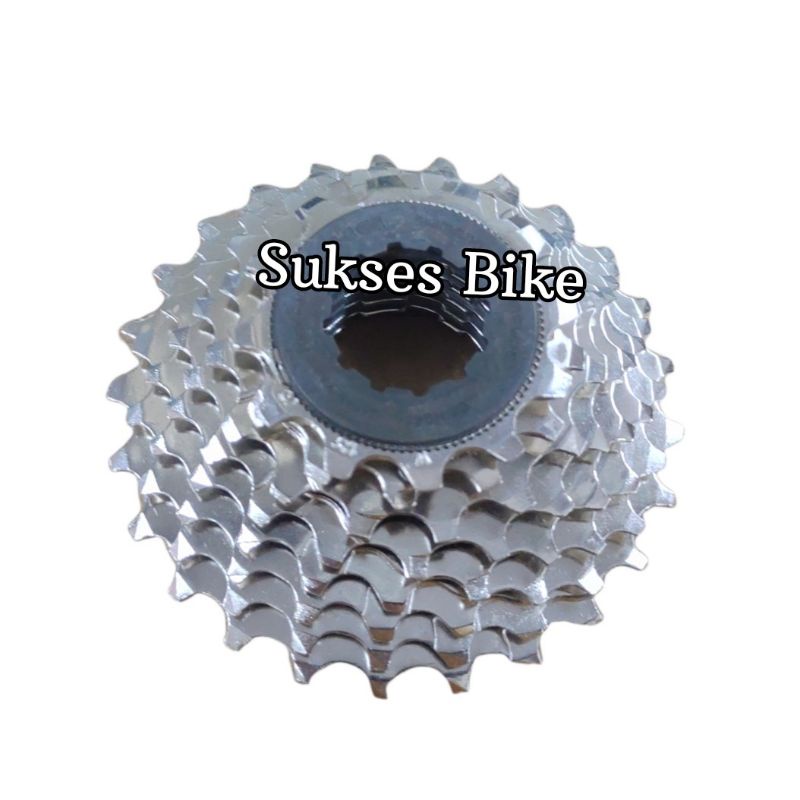 Shimano HG50 Cassetta 8 Velocità 12-25 Denti, Corpo Mozzo HG, Cambio Preciso E Fluido