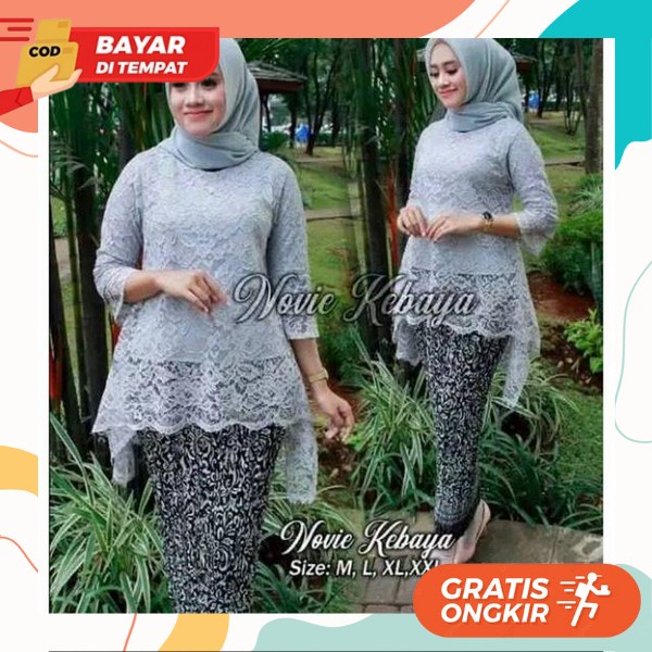 Jual Satu Set Baju Kebayak Kartini Model Kekinian Pakaian Adat Untuk