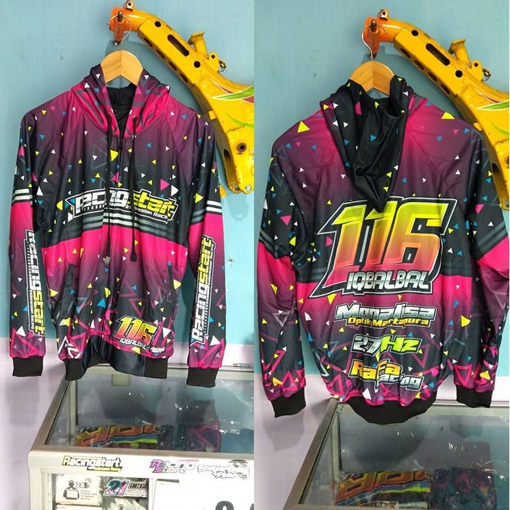 Jual Jaket Racing Start 40 Desain Custom | Shopee Indonesia