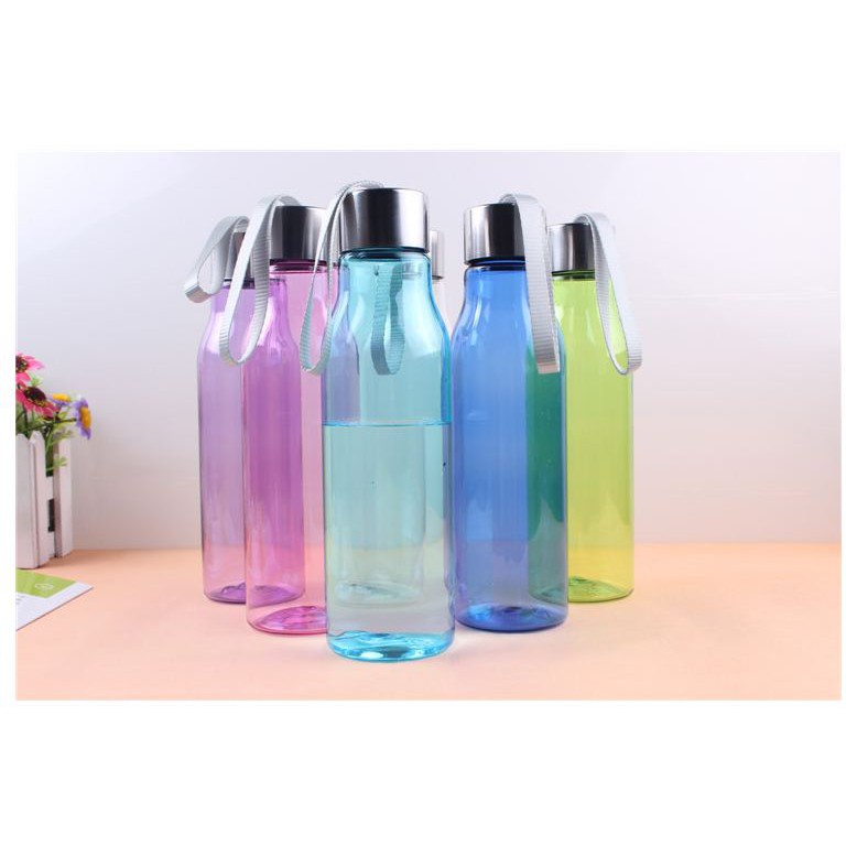 Jual 23G020 - BOTOL MINUM PLASTIK TRANSPARAN (600ML) | Shopee Indonesia