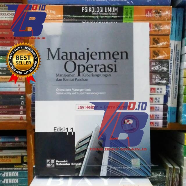 Jual Manajemen Operasi FULL HALAMAN Edisi 11 Jay Heizer Barry Render ...