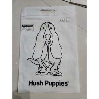 paper bag dust bag hush puppies