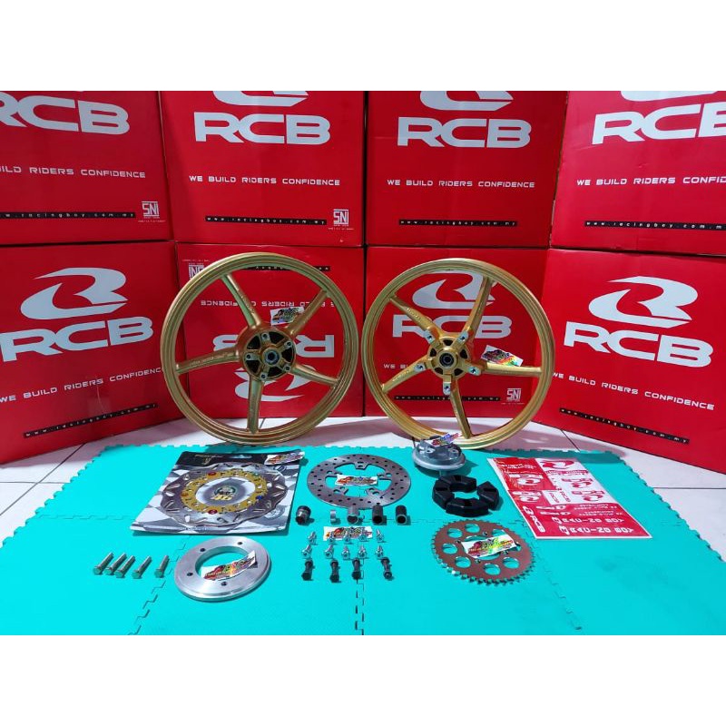 Jual VELG RCB RACING BOY MX KING SP522 160/160 160/185-17 PNP CRF R15 ...
