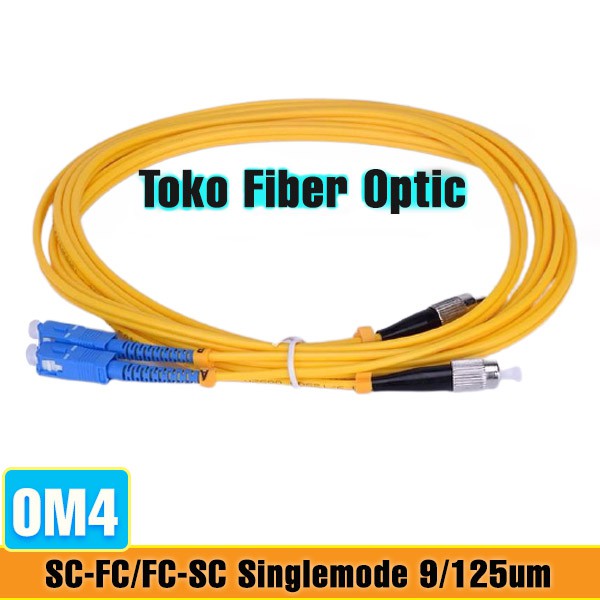Jual Patchcord SC-FC/ FC-SC Singlemode 9/125um Duplex | Shopee Indonesia