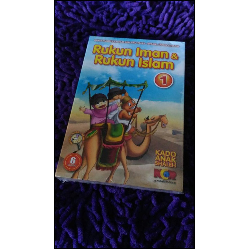 Jual (New Arrival!!) 3 Paket Vcd Anak Syamil Dodo: Rukun Iman Rukun ...