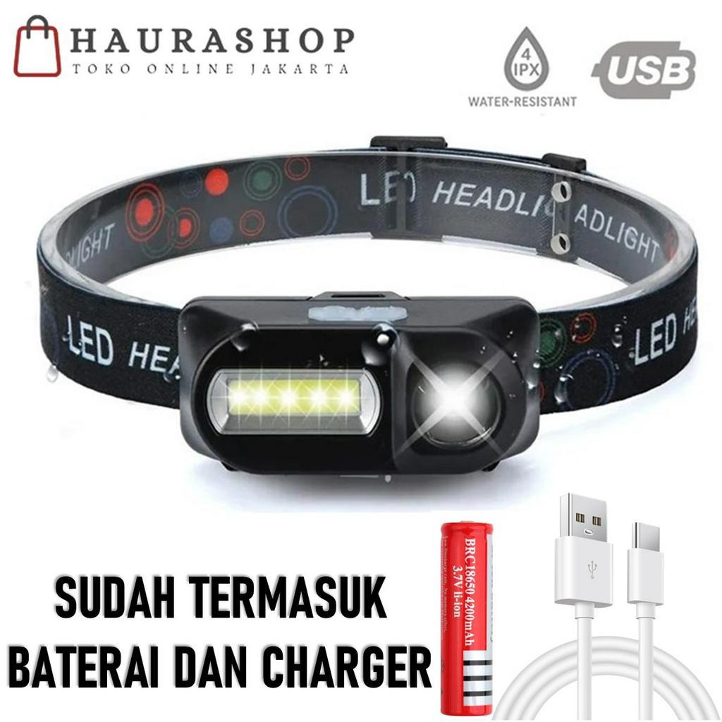 Jual Senter Kepala Headlamp Flashlight Headlight Led Modes Shopee