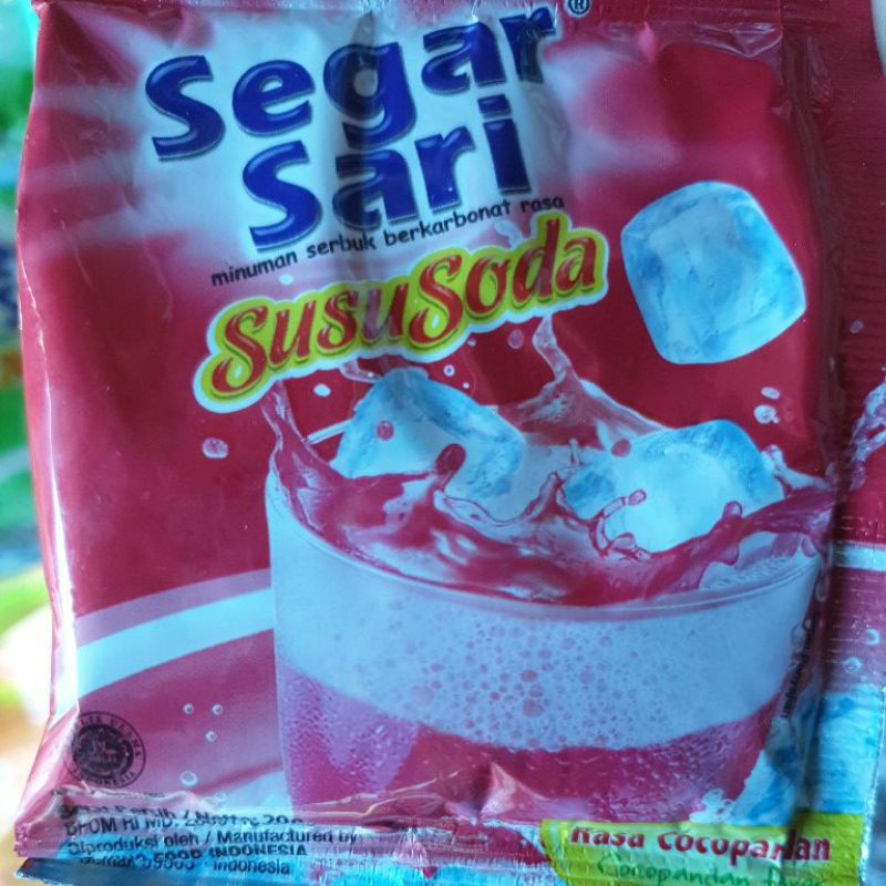 Jual Segar Sari Susu Soda Rasa 1 renceng 10 pcs | Shopee Indonesia