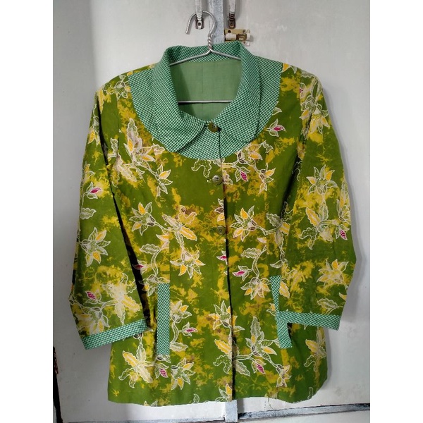 Jual Blazer Wanita Motif Batik Shopee Indonesia