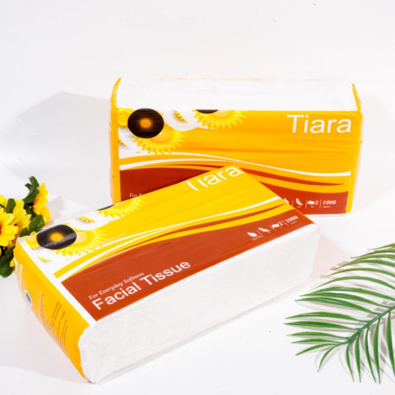 Jual Tissue Tiara 1000 Sheet 2Ply Tisu Lembut Facial Shopee Indonesia