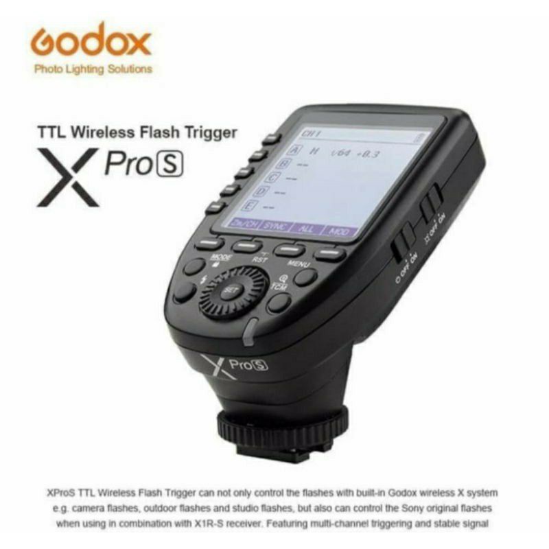 Jual Godox TTL Wireless Flash Trigger XPro-S for Sony | Shopee Indonesia