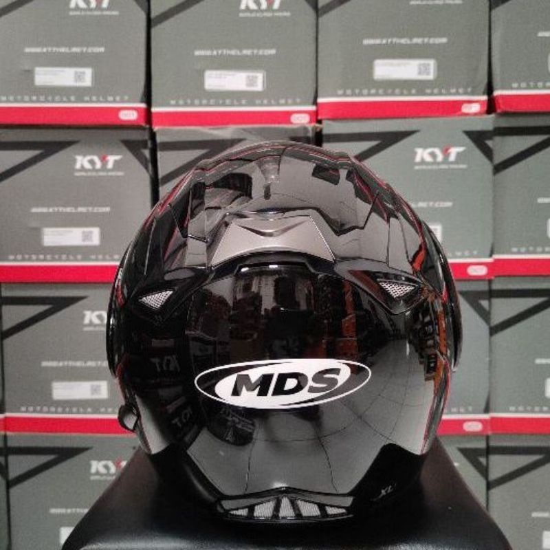 Jual MDS MODULAR DOUBLE VISOR | MDS PRO RIDER | Shopee Indonesia