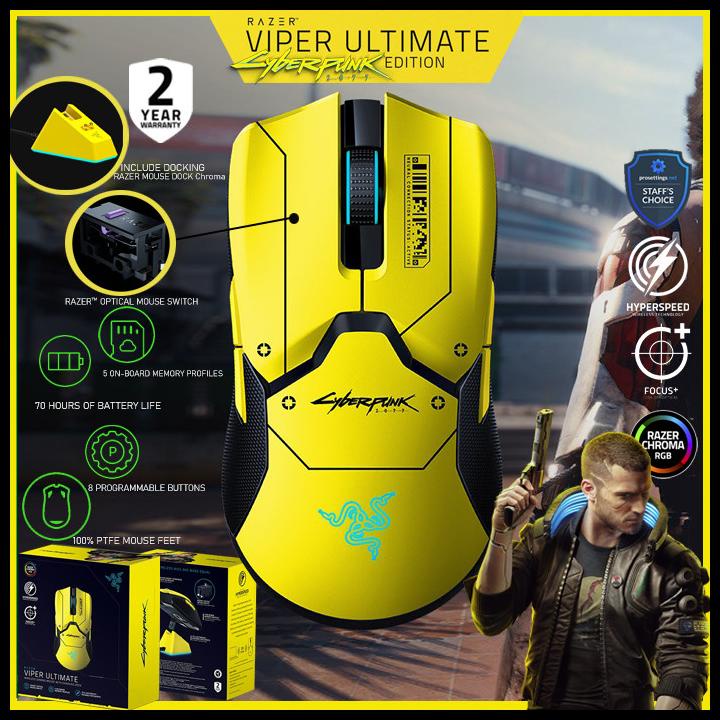 Jual Razer Viper Ultimate With Charging Dock - Cyberpunk 2077 Edition ...