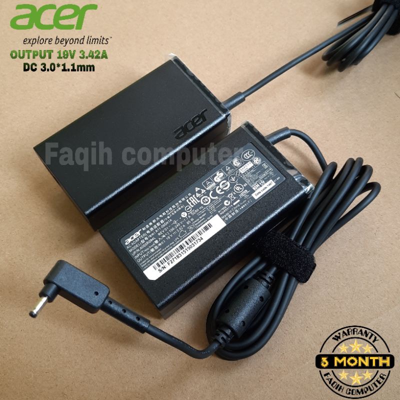 Jual Charger Carger Casan Adaptor Laptop Acer Swift 3 5 SF314-51 SF314 ...