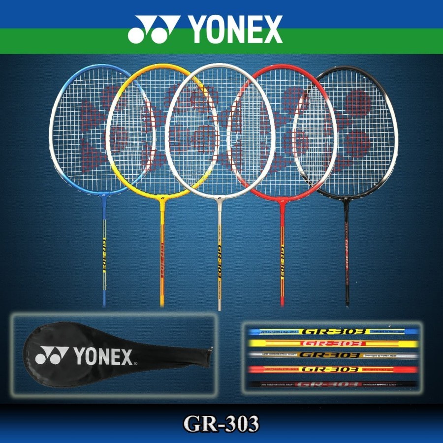Jual RAKET BADMINTON YONEX GR 303 - GR303 - HUNDRED POWERTEK (TERMASUK ...