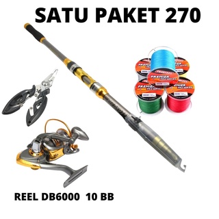 Promo Baru Gagang Penangkap Ikan Joran Kail Pancing Reel