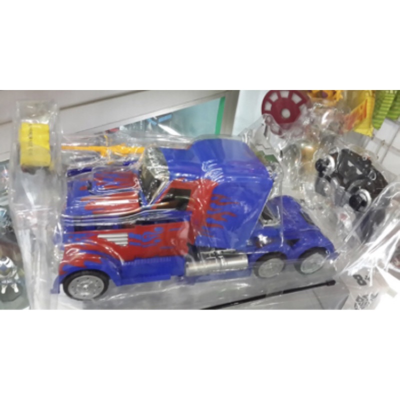 Jual Mobil R/C Optimus Prime Transformers | Shopee Indonesia